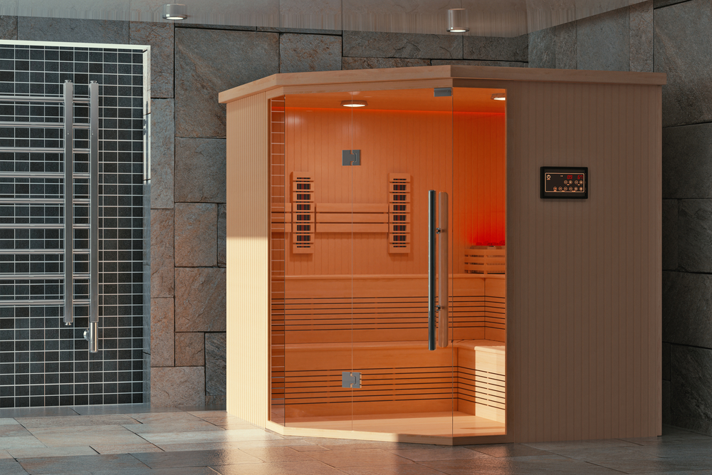 Infrared sauna cabin